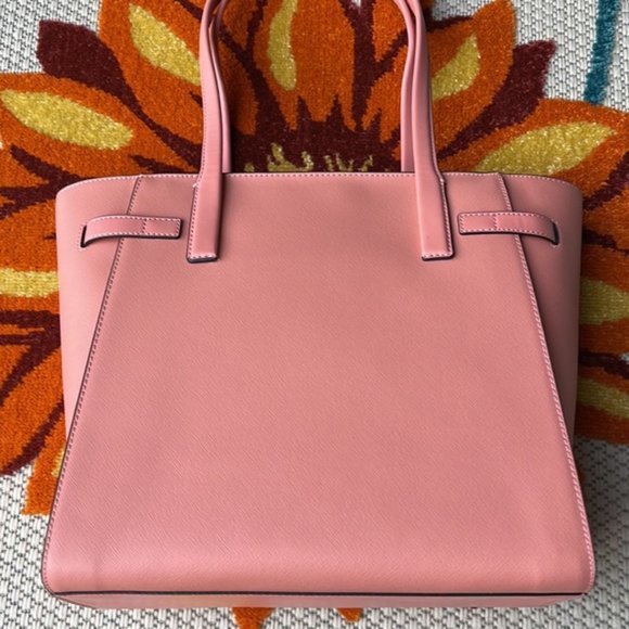 Michael Kors Carmen Large Leather NS Tote Sherbert - Picture 9 of 16